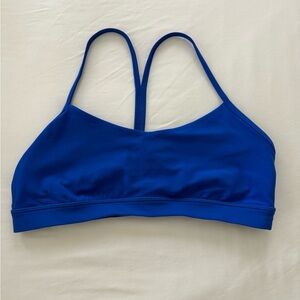 Lululemon Blue Sports Bra with Y-Strap Design